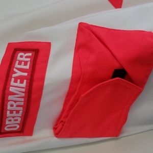 Obermeyer xl ski jacket neon orange-red